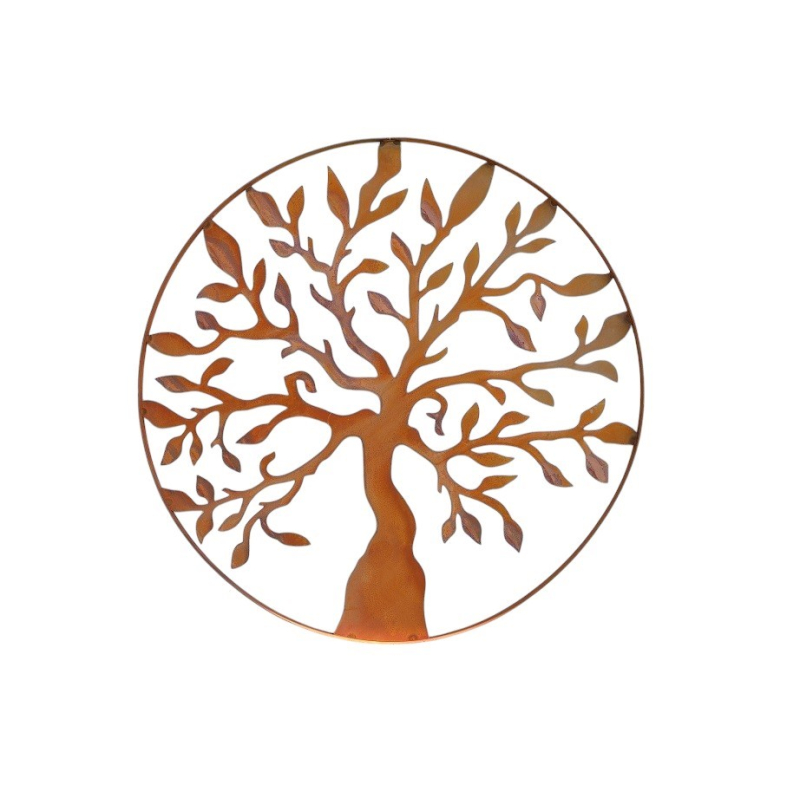 muurdecoratie levensboom ecoroest